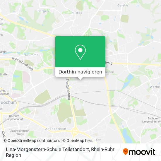 Lina-Morgenstern-Schule Teilstandort Karte