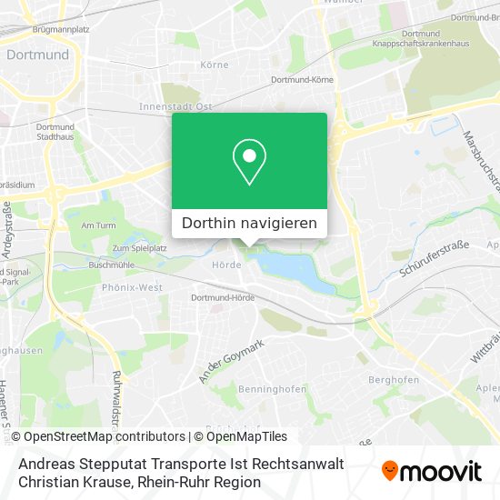 Andreas Stepputat Transporte Ist Rechtsanwalt Christian Krause Karte