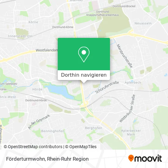 Förderturmwohn Karte