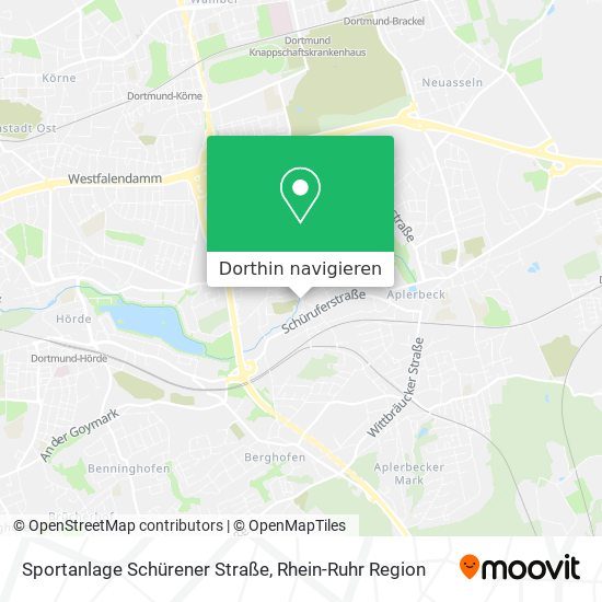 Sportanlage Schürener Straße Karte
