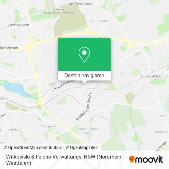 Witkowski & Feicho Verwaltungs Karte