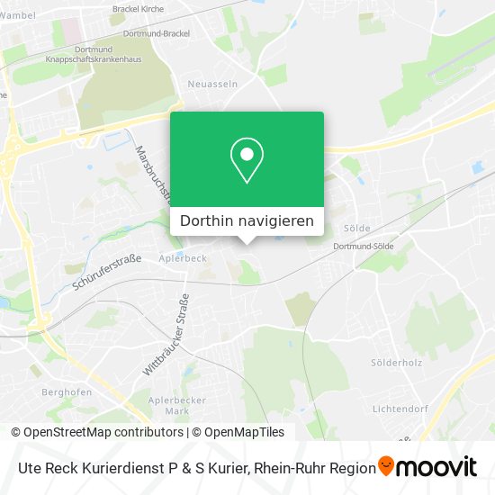 Ute Reck Kurierdienst P & S Kurier Karte