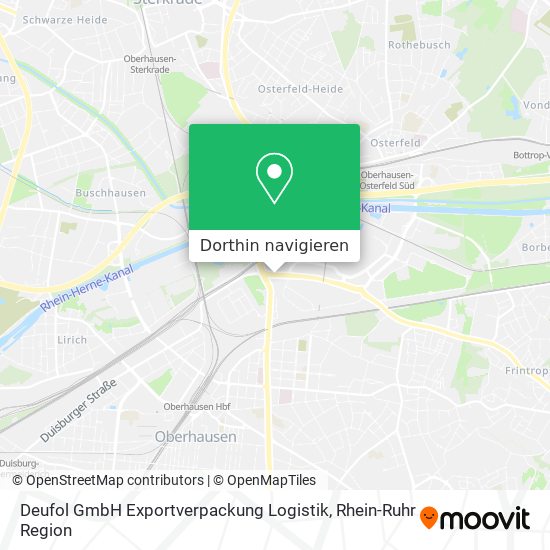 Deufol GmbH Exportverpackung Logistik Karte