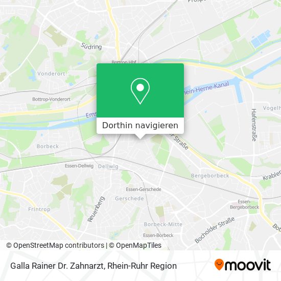 Galla Rainer Dr. Zahnarzt Karte