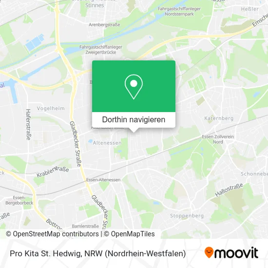 Pro Kita St. Hedwig Karte