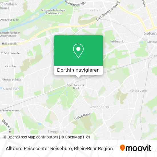 Alltours Reisecenter Reisebüro Karte