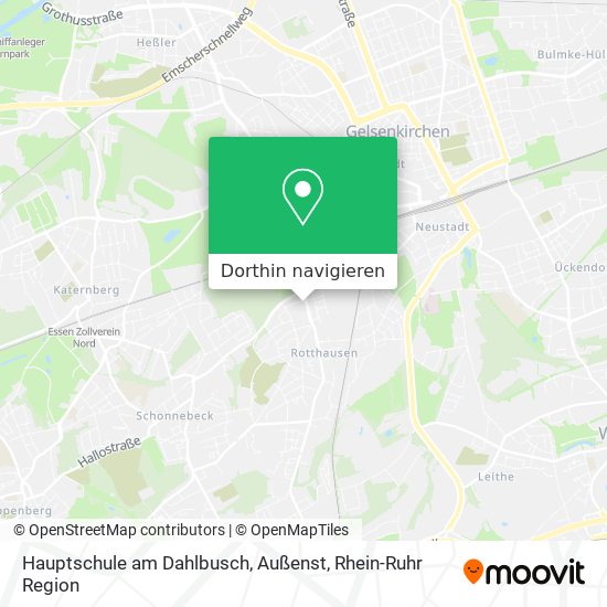 Hauptschule am Dahlbusch, Außenst Karte