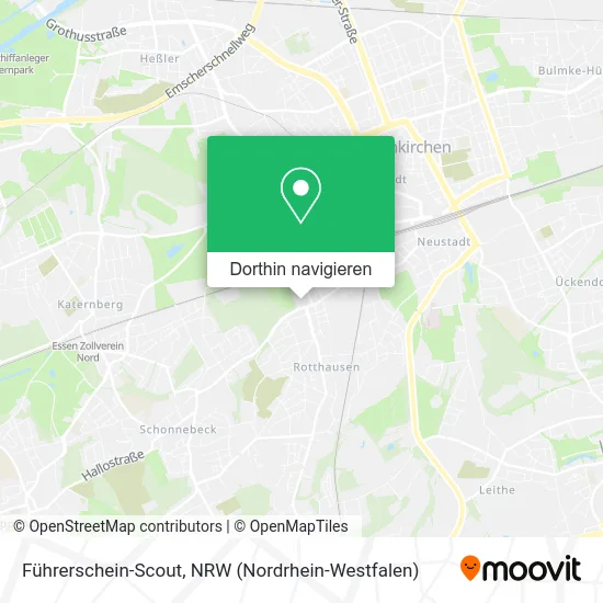 Führerschein-Scout Karte