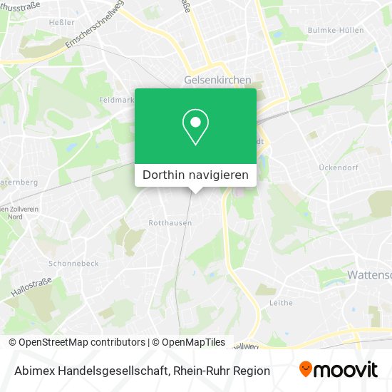Abimex Handelsgesellschaft Karte