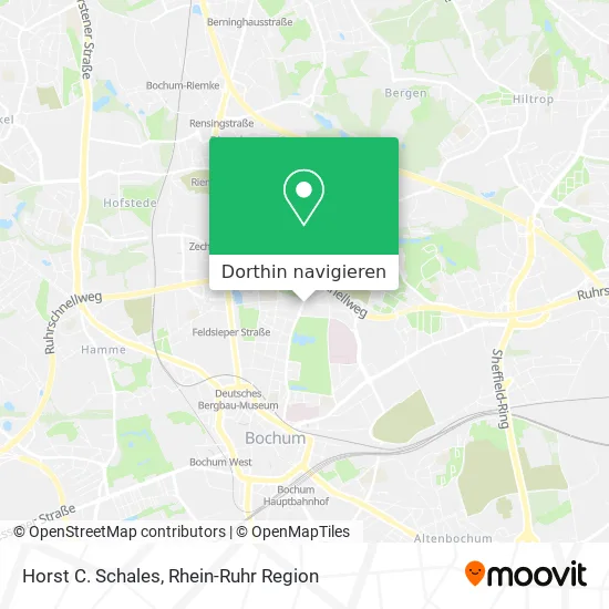 Horst C. Schales Karte