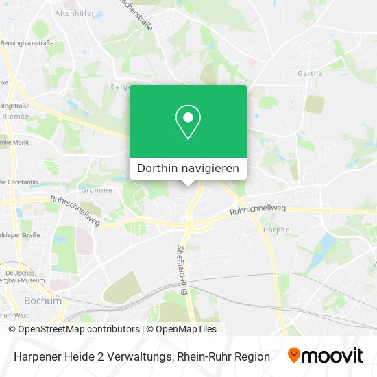 Harpener Heide 2 Verwaltungs Karte