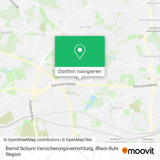 Bernd Schorn Versicherungsvermittlung Karte