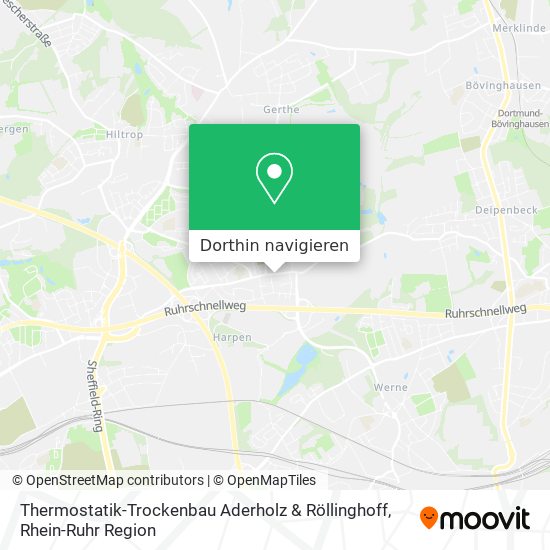 Thermostatik-Trockenbau Aderholz & Röllinghoff Karte