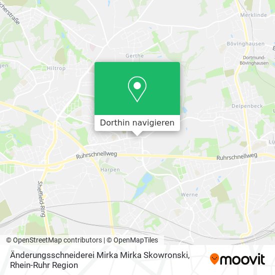 Änderungsschneiderei Mirka Mirka Skowronski Karte