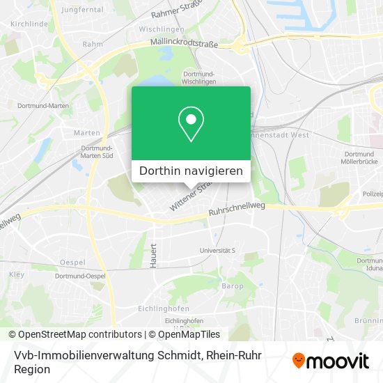 Vvb-Immobilienverwaltung Schmidt Karte