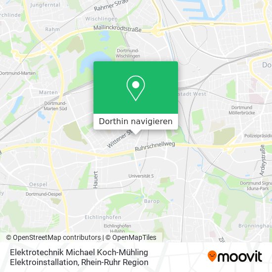 Elektrotechnik Michael Koch-Mühling Elektroinstallation Karte