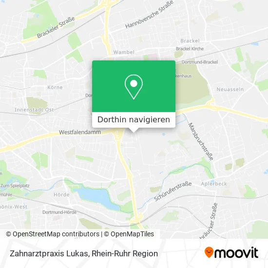 Zahnarztpraxis Lukas Karte