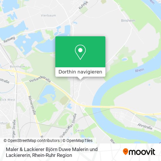 Maler & Lackierer Björn Duwe Malerin und Lackiererin Karte