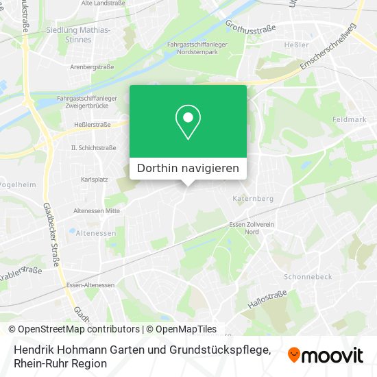 Hendrik Hohmann Garten und Grundstückspflege Karte