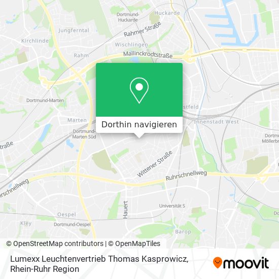 Lumexx Leuchtenvertrieb Thomas Kasprowicz Karte