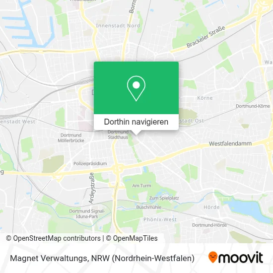 Magnet Verwaltungs Karte