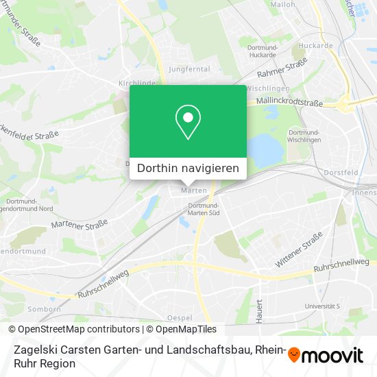 Zagelski Carsten Garten- und Landschaftsbau Karte