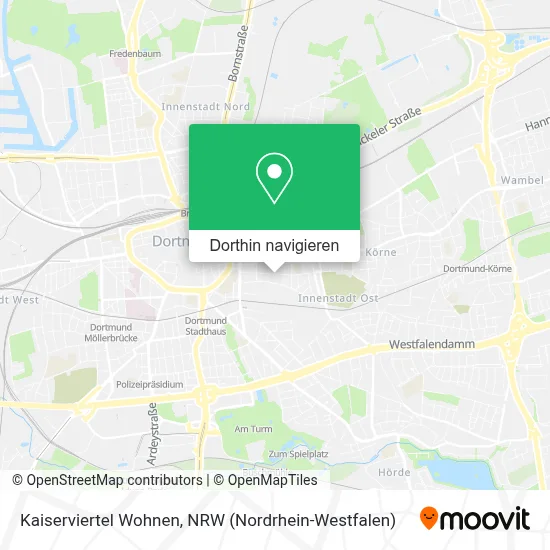 Kaiserviertel Wohnen Karte