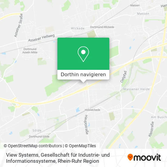 View Systems, Gesellschaft für Industrie- und Informationssysteme Karte