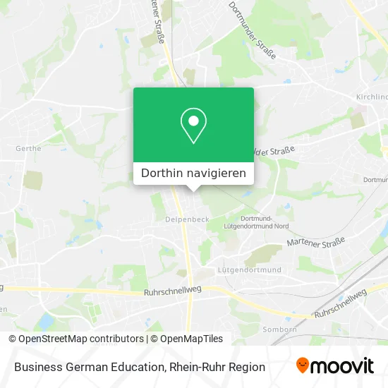 Business German Education Karte