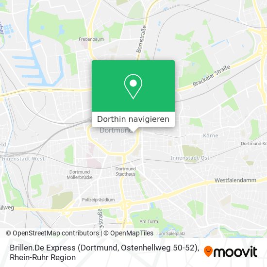 Brillen.De Express (Dortmund, Ostenhellweg 50-52) Karte