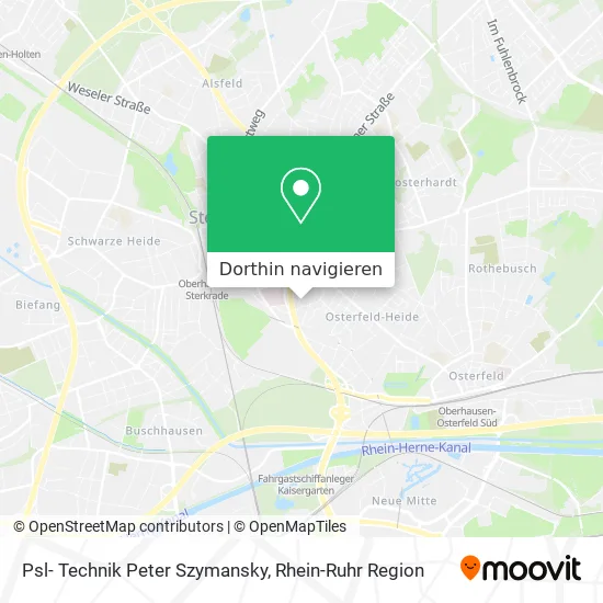 Psl- Technik Peter Szymansky Karte