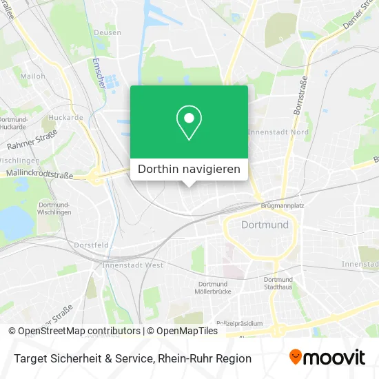 Target Sicherheit & Service Karte