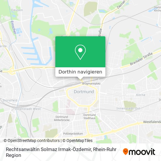 Rechtsanwältin Solmaz Irmak-Özdemir Karte