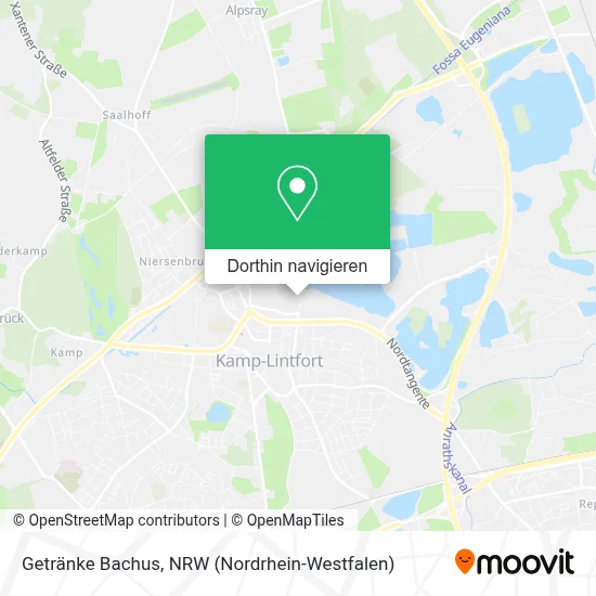 Getränke Bachus Karte