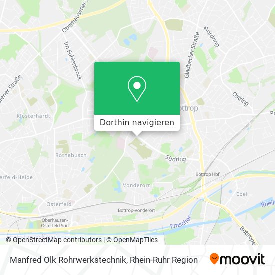 Manfred Olk Rohrwerkstechnik Karte
