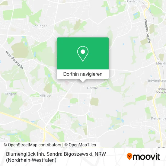 Blumenglück Inh. Sandra Bigoszewski Karte