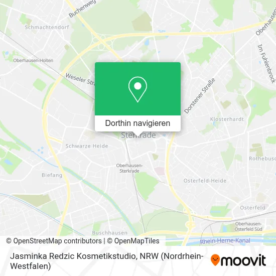Jasminka Redzic Kosmetikstudio Karte
