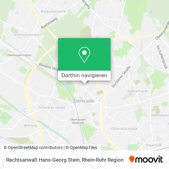 Rechtsanwalt Hans-Georg Stein Karte