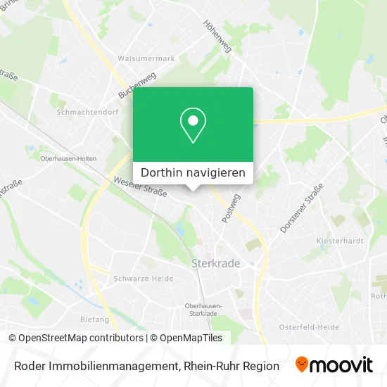 Roder Immobilienmanagement Karte