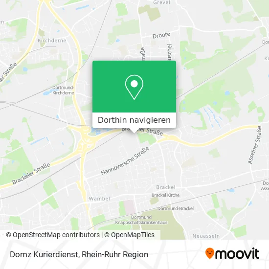 Domz Kurierdienst Karte