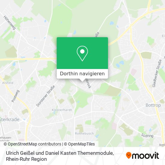 Ulrich Geißel und Daniel Kasten Themenmodule Karte