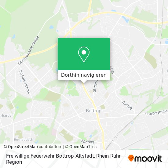 Freiwillige Feuerwehr Bottrop-Altstadt Karte