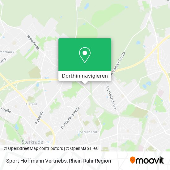 Sport Hoffmann Vertriebs Karte