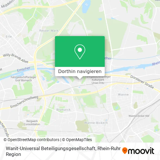 Wanit-Universal Beteiligungsgesellschaft Karte