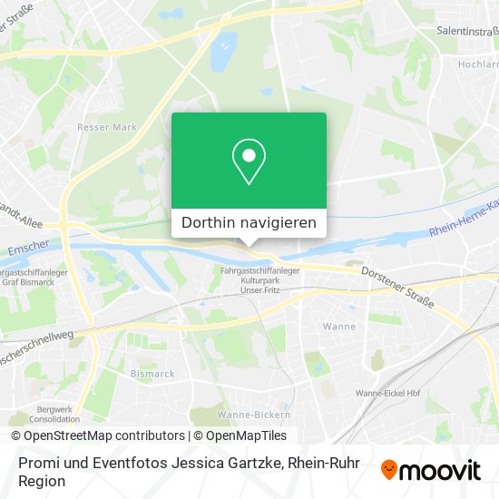 Promi und Eventfotos Jessica Gartzke Karte