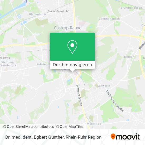 Dr. med. dent. Egbert Günther Karte
