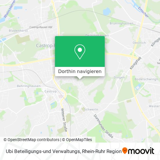 Ubi Beteiligungs-und Verwaltungs Karte