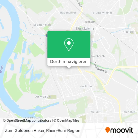 Zum Goldenen Anker Karte