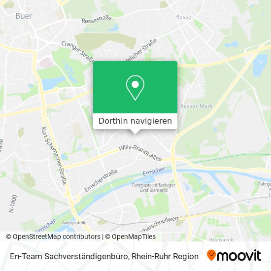 En-Team Sachverständigenbüro Karte