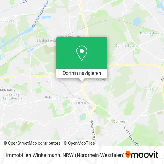 Immobilien Winkelmann Karte